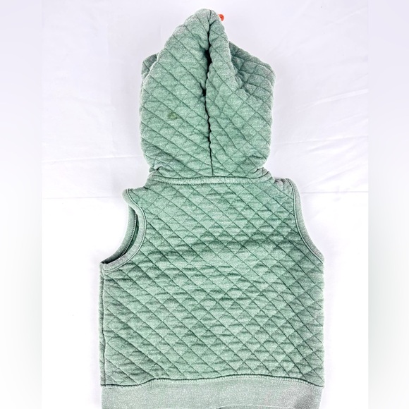 Carter’s Dinosaur Zip Up Vest w/Pockets - Picture 2 of 8
